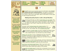 Tablet Screenshot of breadinfo.com